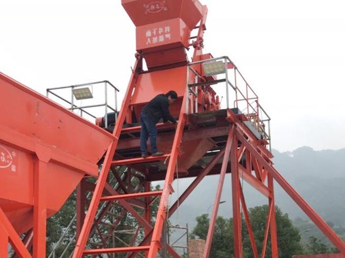 Sichuan JS750 mixing plant